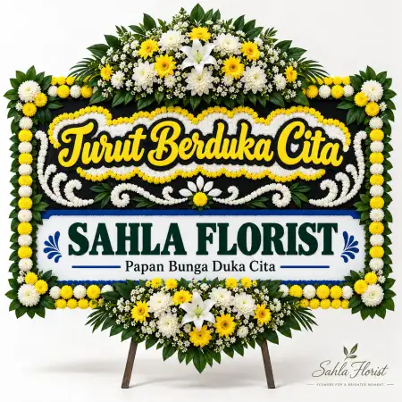 Papan Bunga Duka Ciruas